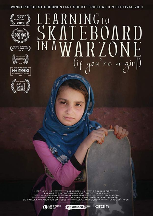 فیلم اسکیت‌ برد دختران افغان برنده اسکار بهترین مستند کوتاه