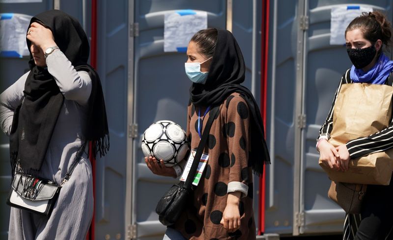 اعضای تیم فوتبال بانوان افغانستان به پاکستان منتقل شدند